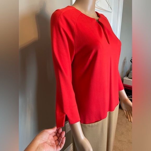 Colour block dress with pockets - Picture 6 of 11